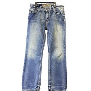 BKE Men's Relaxed Fit Light Blue Jeans